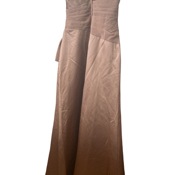 Davids Bridal Bridesmaids Gowns Bundle Of 3  Chocolate Brown - Picture 5 of 10